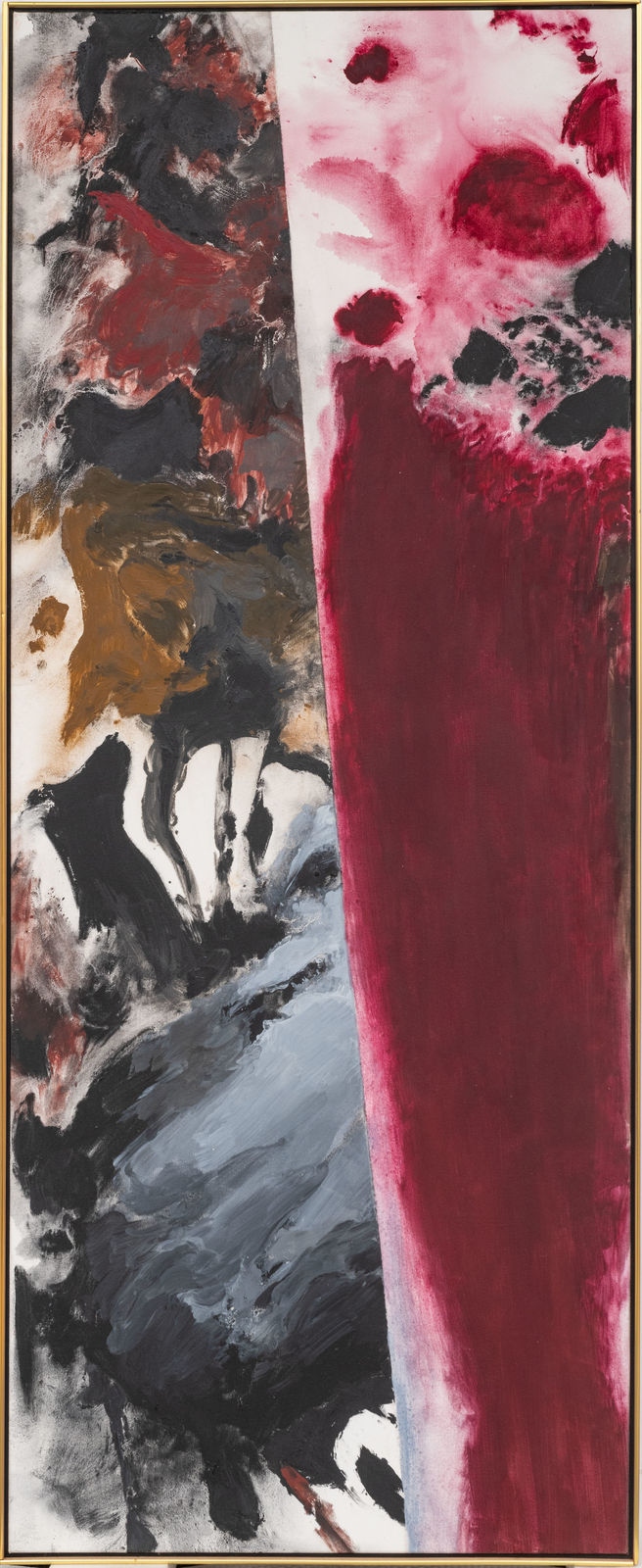 Friedel Dzubas, Strange Encounter, 1985