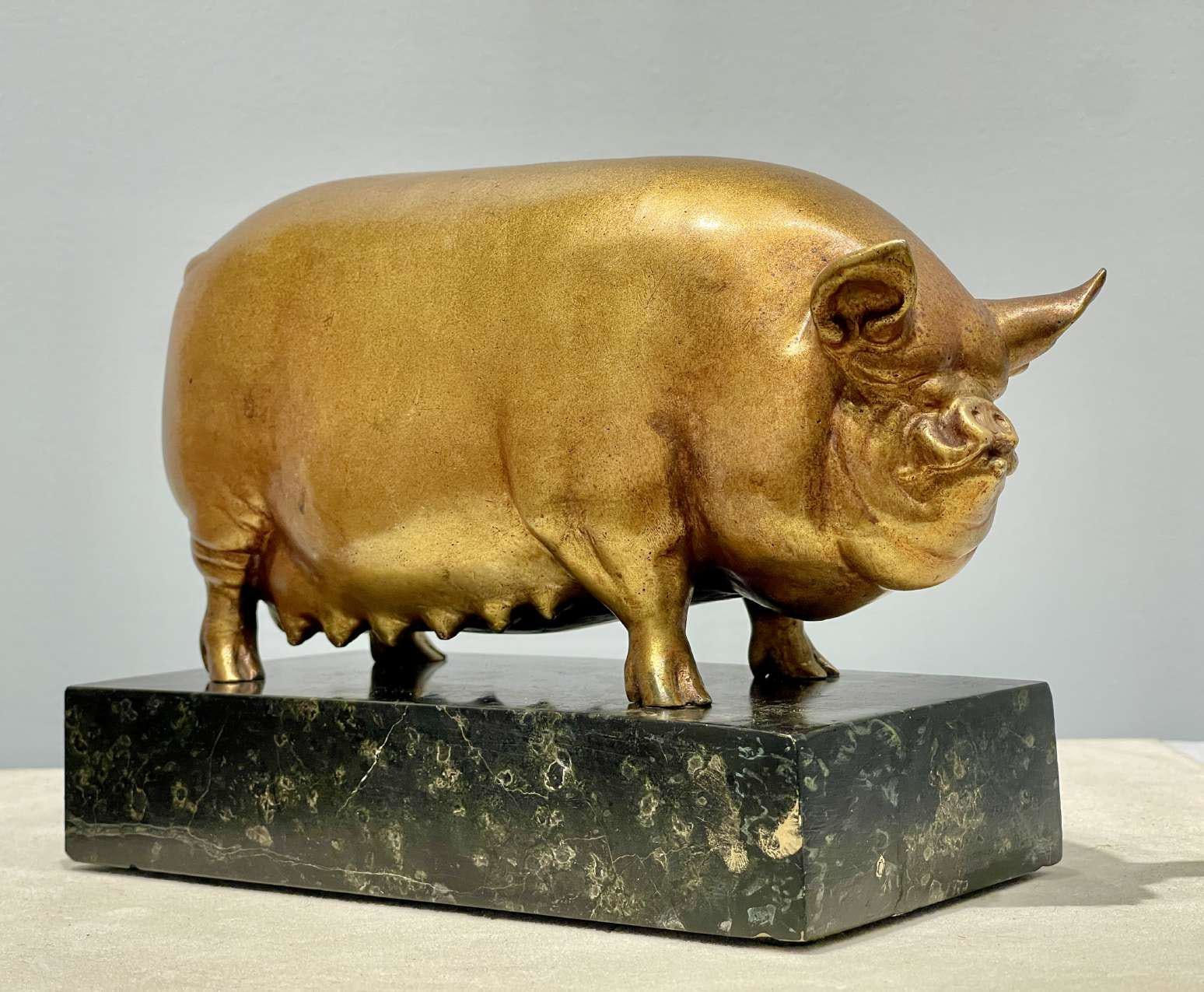 Herbert Haseltine, Middle White Sow (Wharfedale Royal Lady), 1925