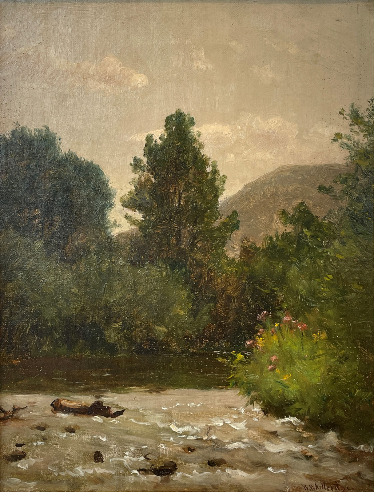 Worthington T. Whittredge, On the Upper Delaware, circa 1875