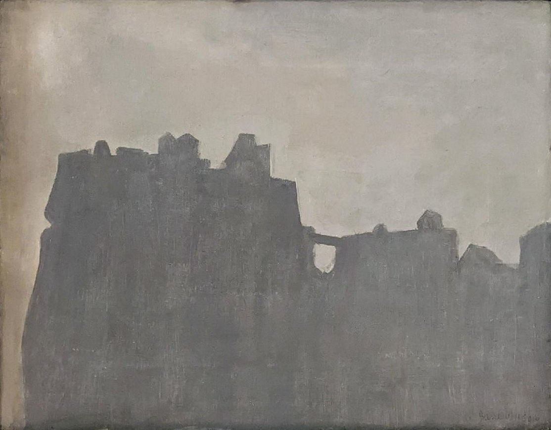 Jane Wilson, Grey Skyline, 1964