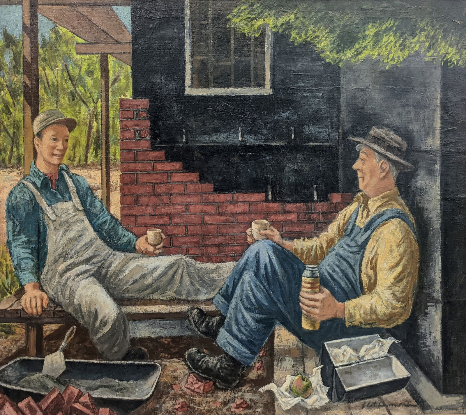 Fletcher Martin, Lunch Break, circa 1940