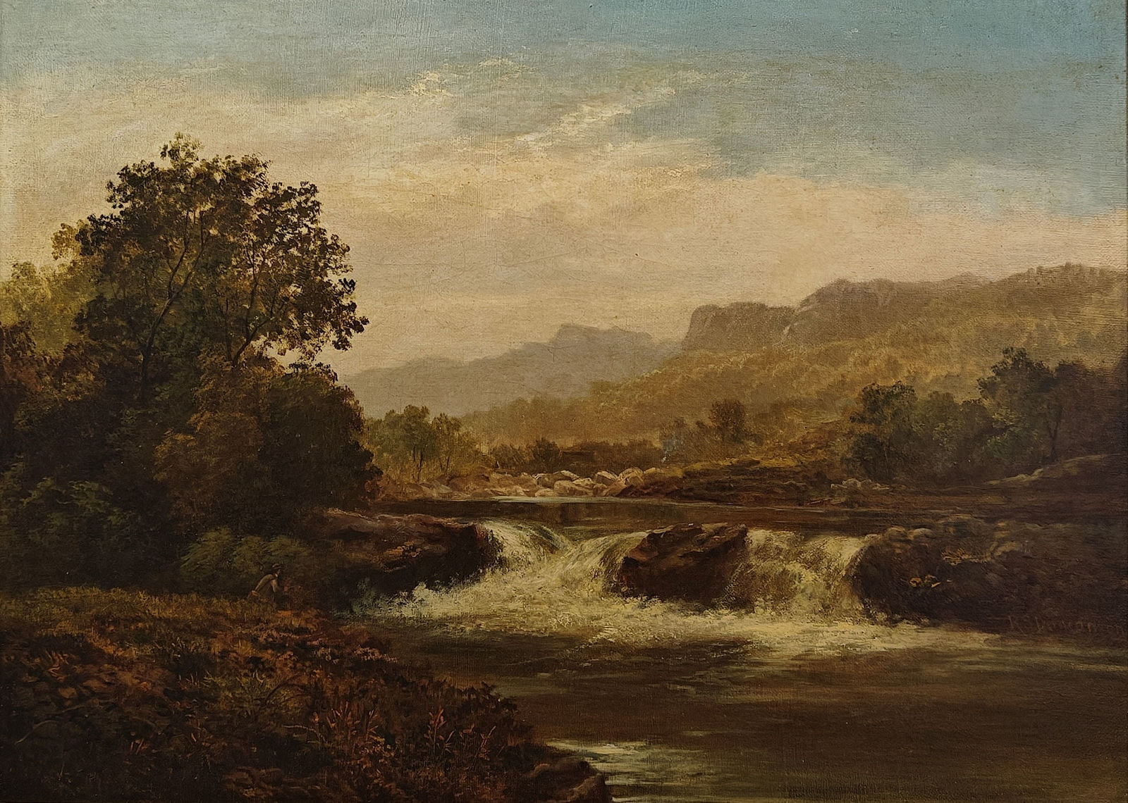 Robert Duncanson, Rushing River Downstream, circa 1852