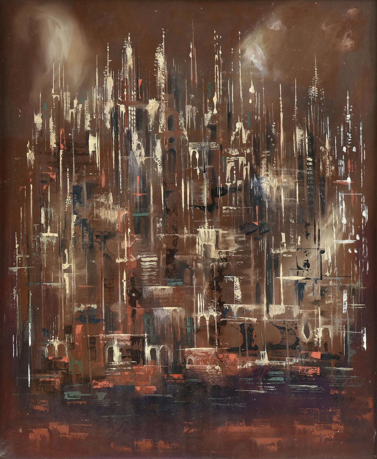 Julio de Diego, City East, circa 1943