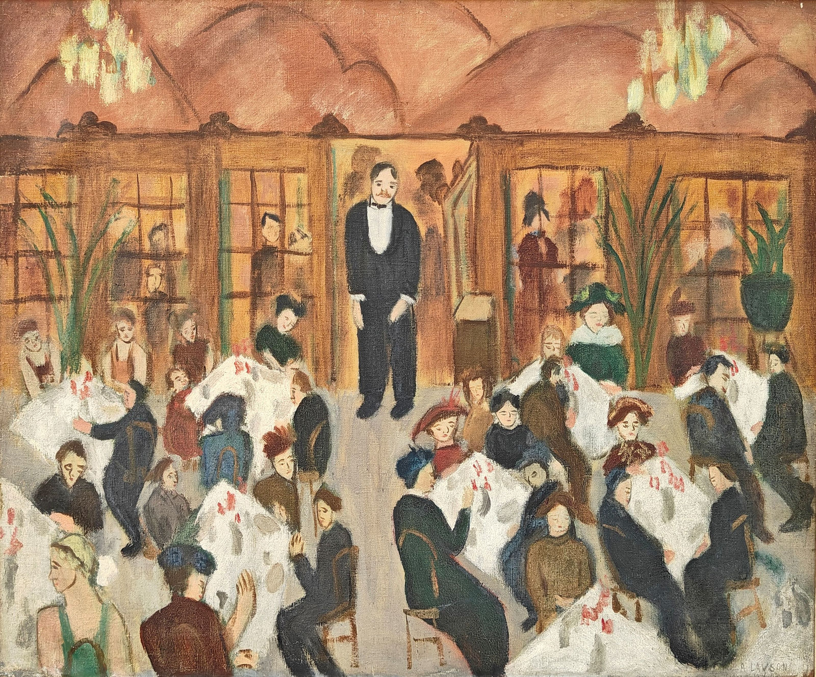 Adelaide Lawson Gaylor, Restaurant, circa 1925