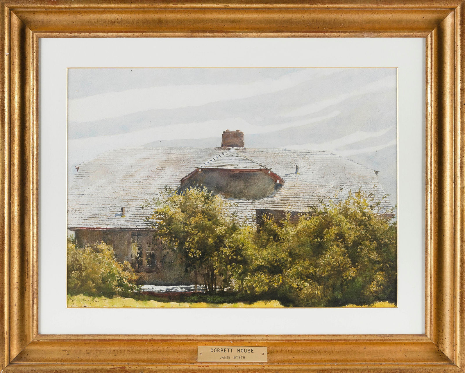 Jamie Wyeth, Corbett House, Monhegan Island, Maine, 1973