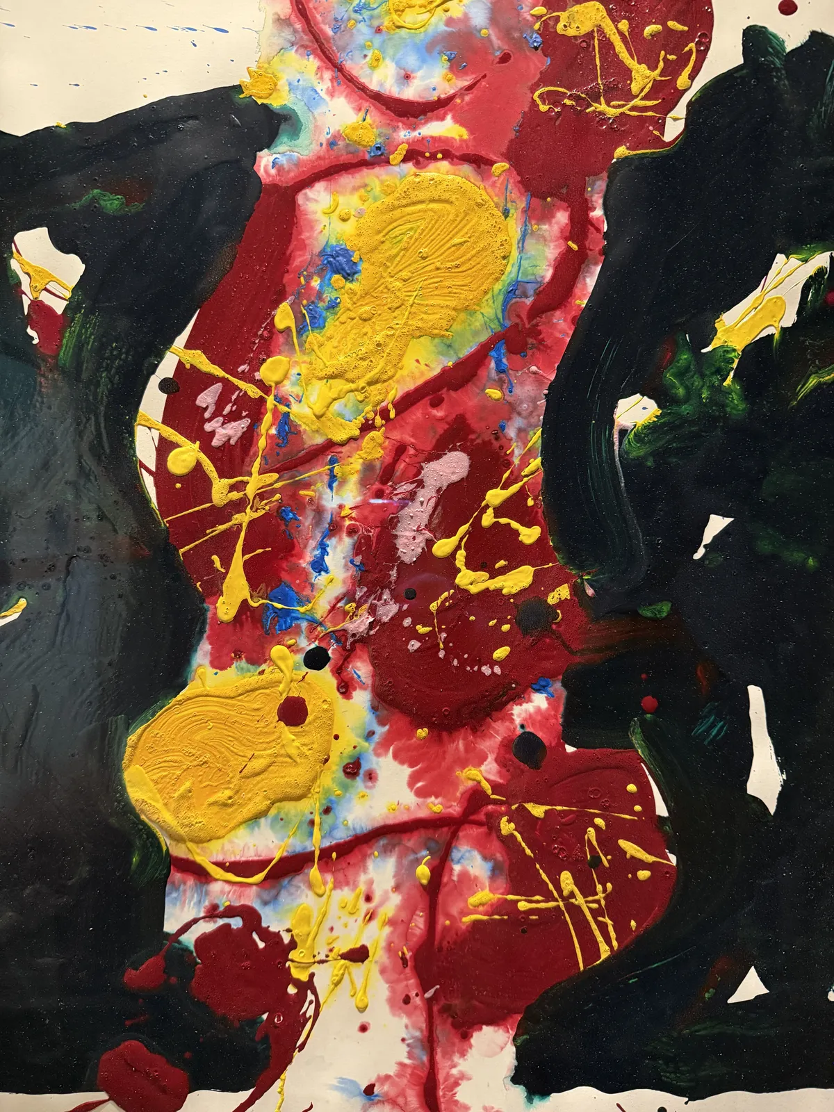 Sam Francis, Krater, 1985
