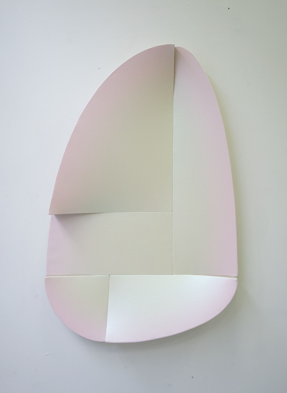 Jan Maarten Voskuil, Cubist Circle in cactus gradient, 2025