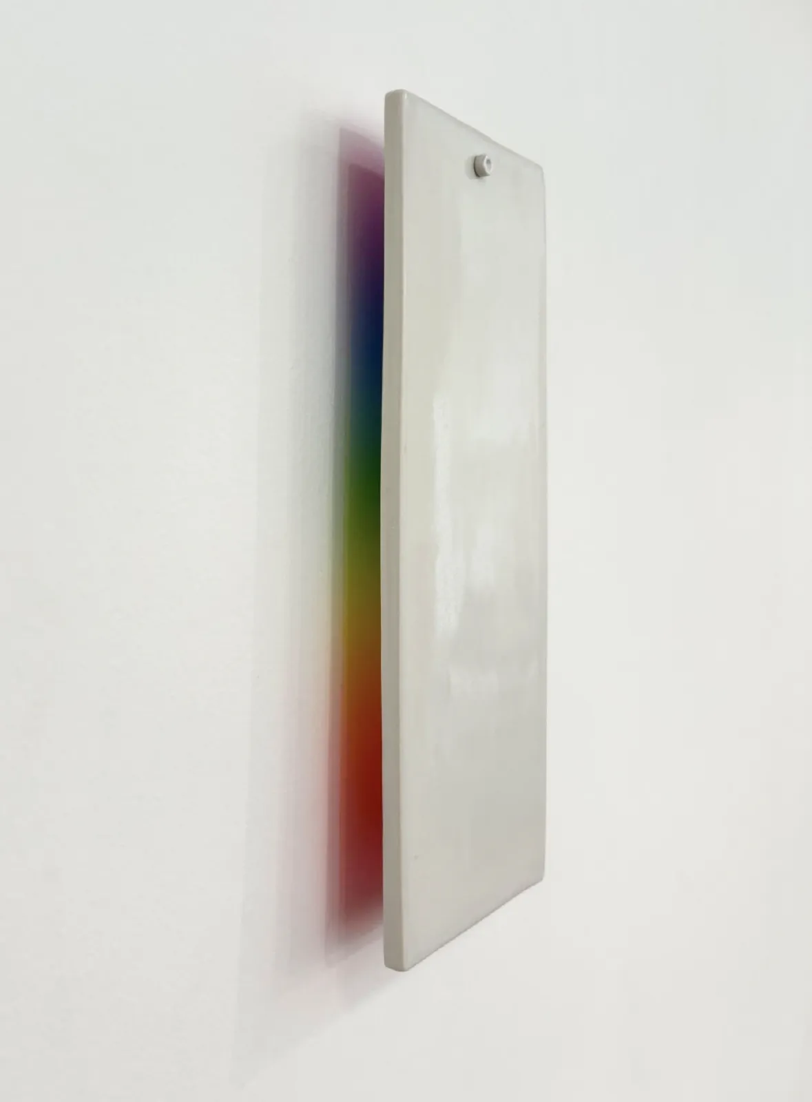 Julianne Swartz, Short Cloud Segment, punctured, 2026