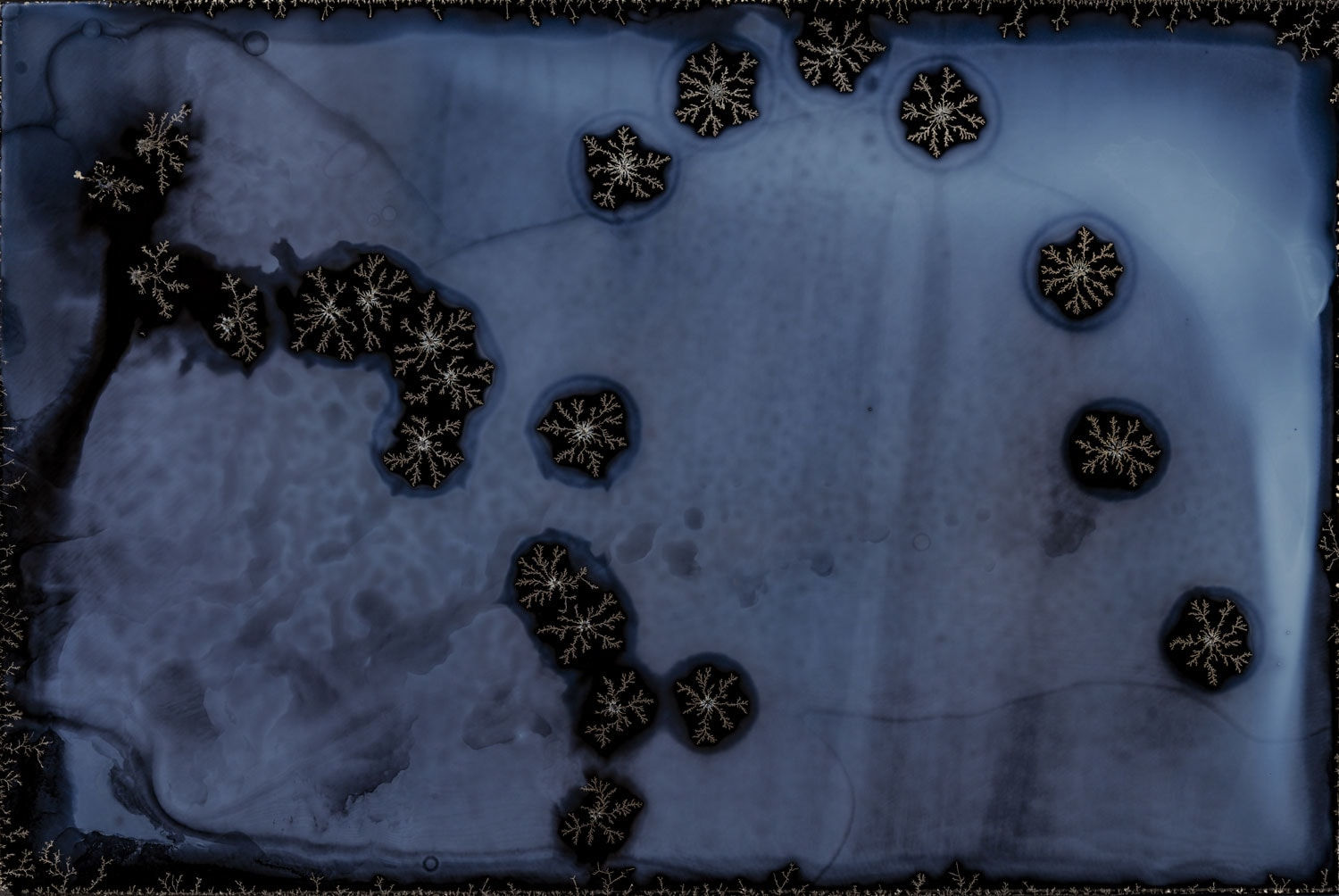 Michael Koerner, Blue DNA #0973, 2021