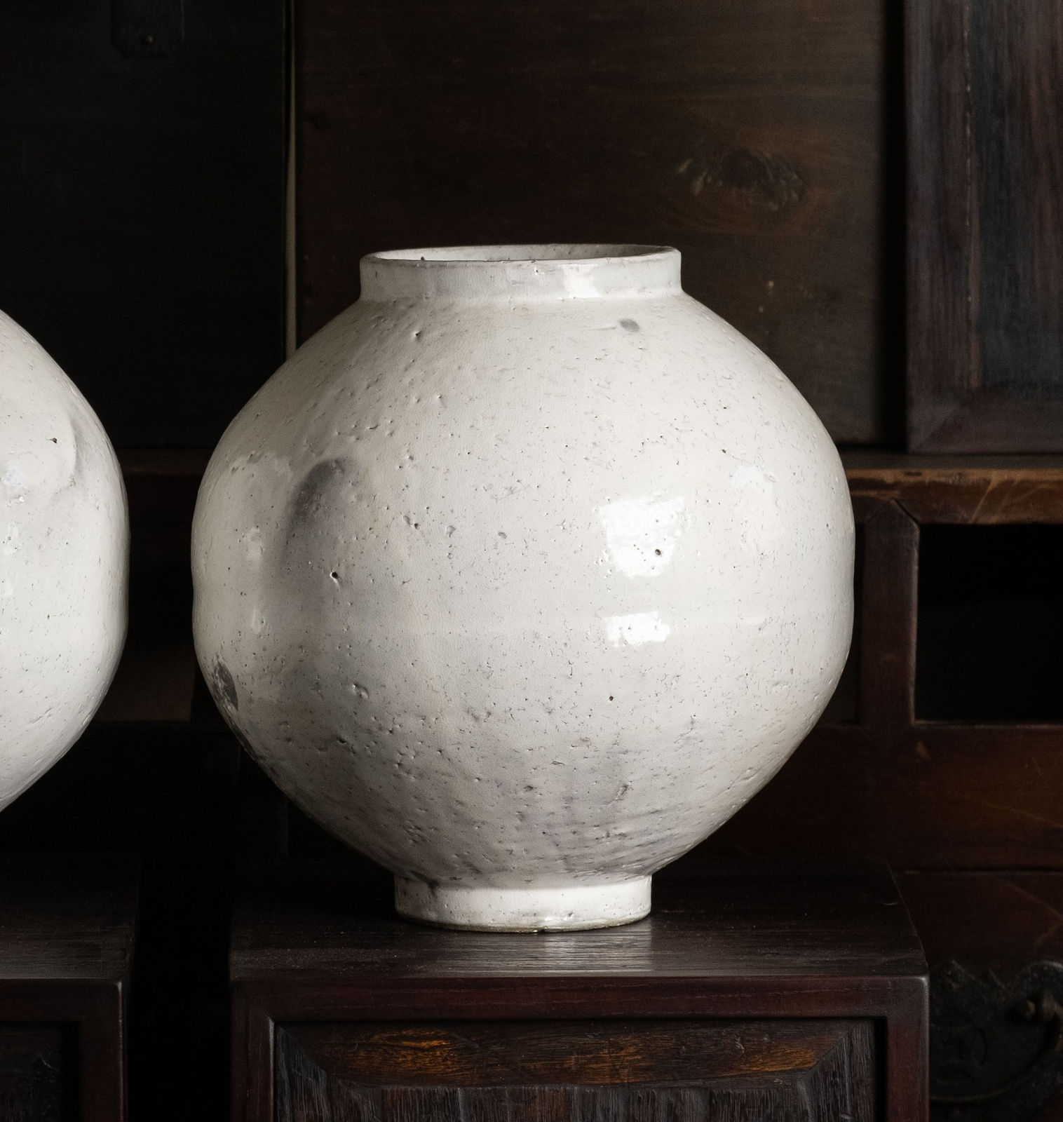 Park Sungwook, Buncheong Moon Jar , 2023