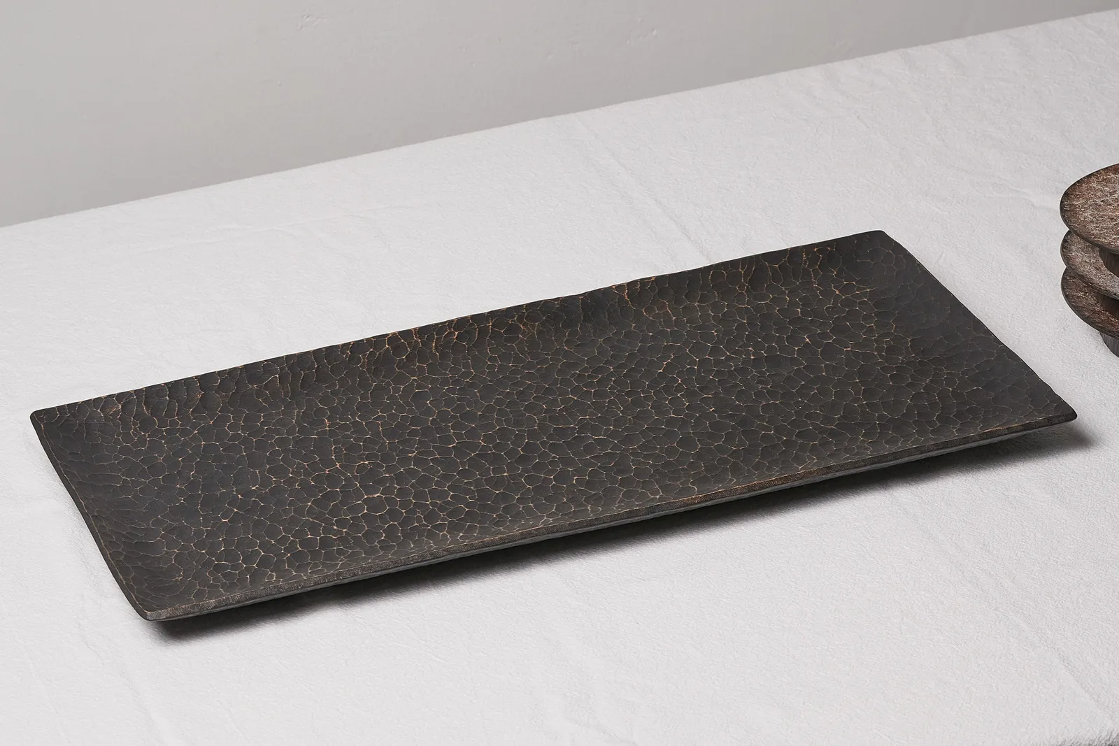 Mok-su, Long Tray with Low Feet, 2020
