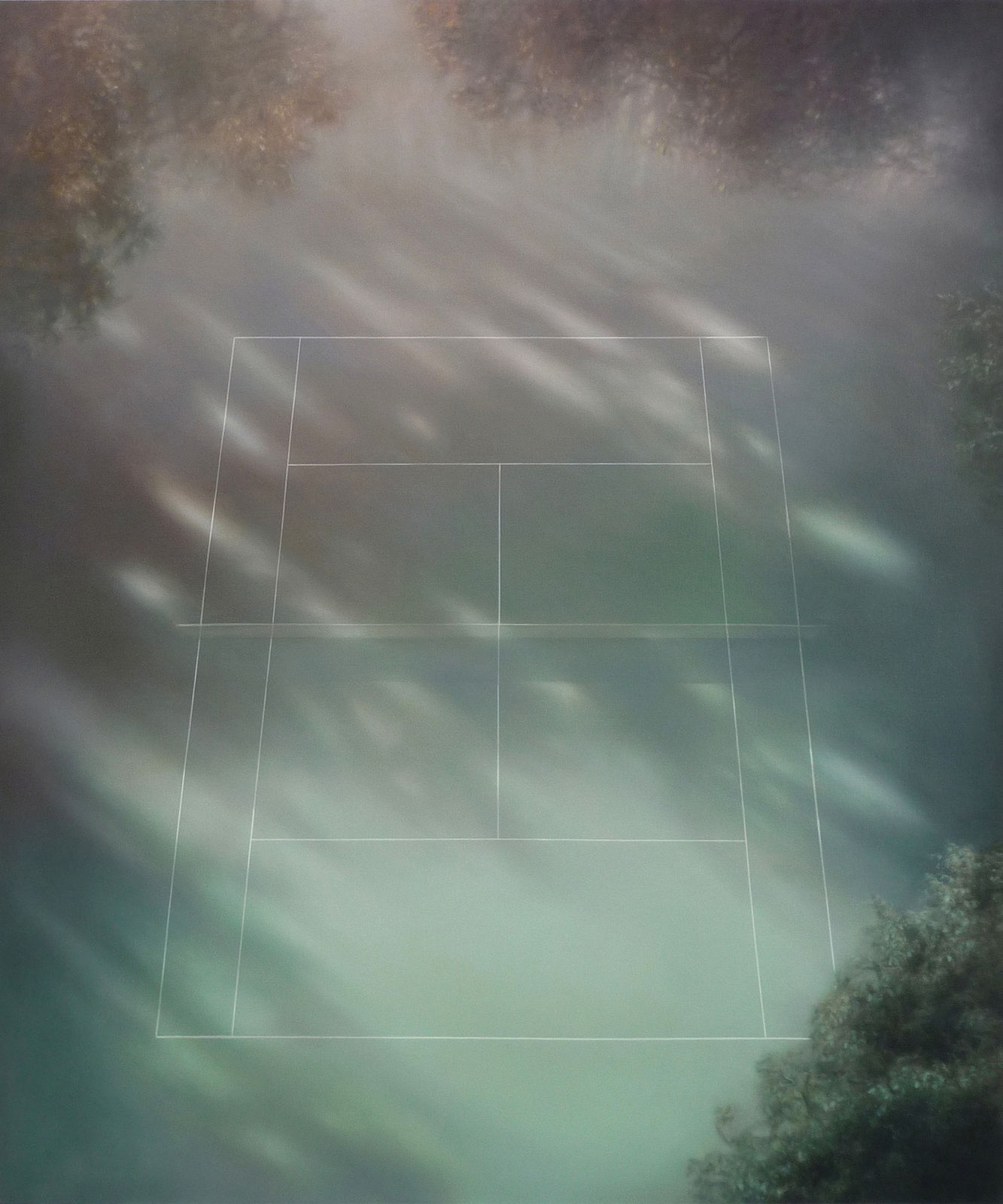 6_2024_MelanieSiegel_Tennisplatz_120x100cm_AcrylOelLeinwand