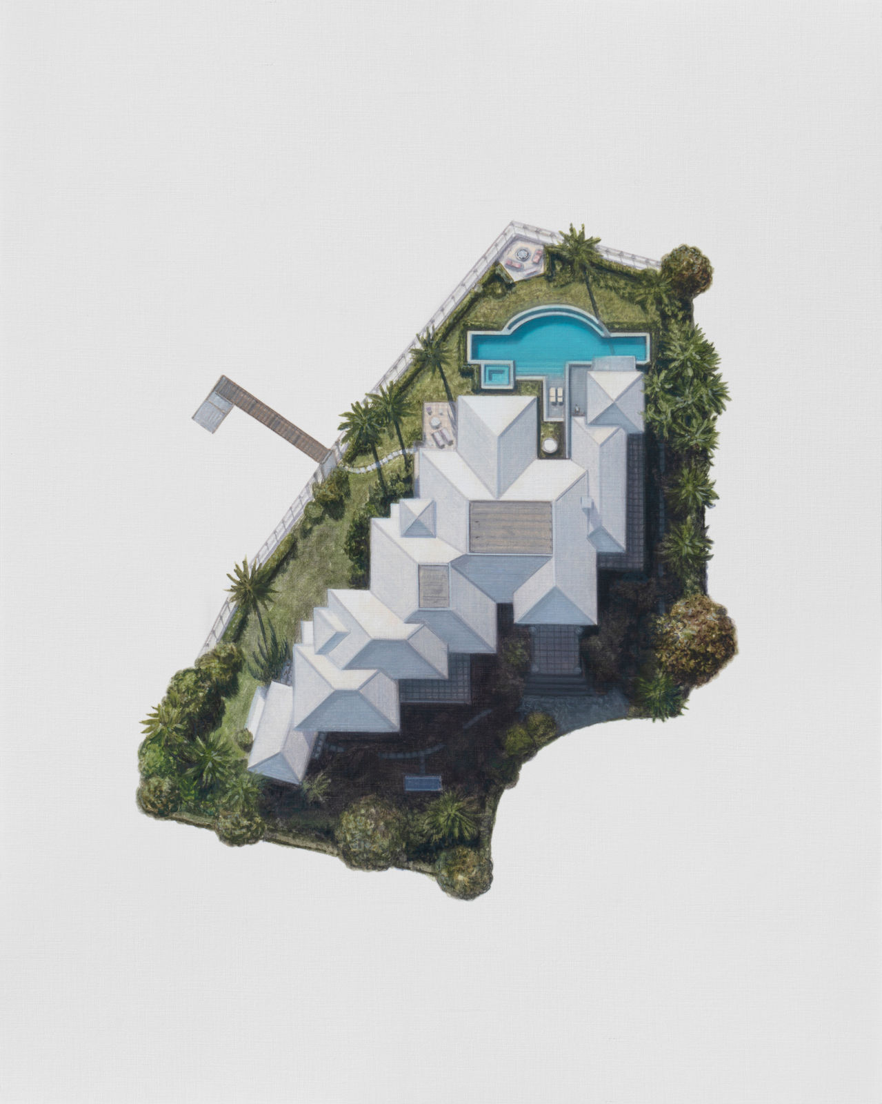 7_SiegelMelanie_2025_PlotOfLand_Nr2_50x40cm_OelPapier