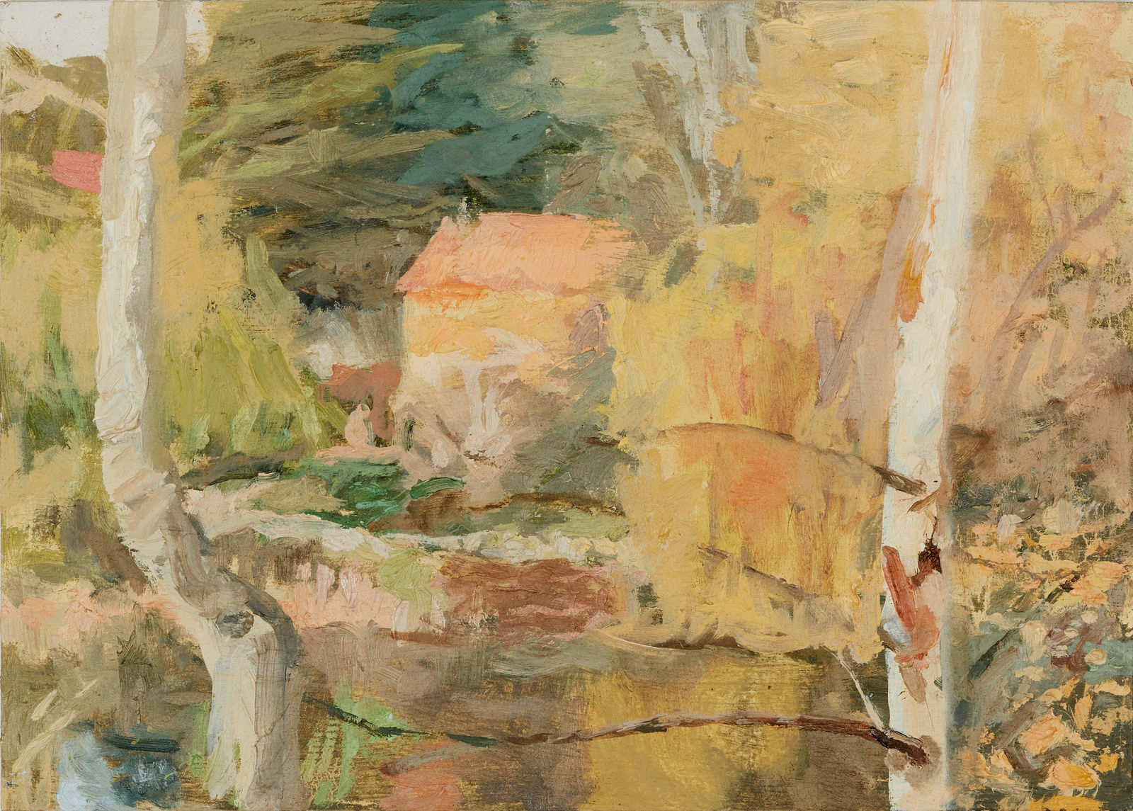 Henrietta Hoyer Millar, Sheltered Amongst The Trees I, 2022