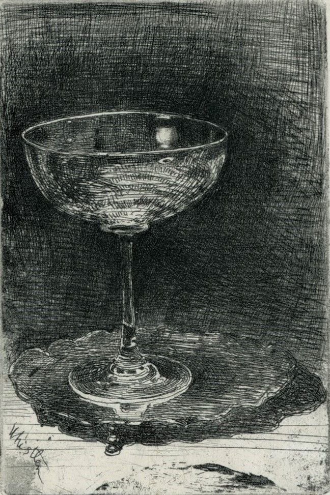 James Abbott McNeill Whistler, The Wine Glass, 1859