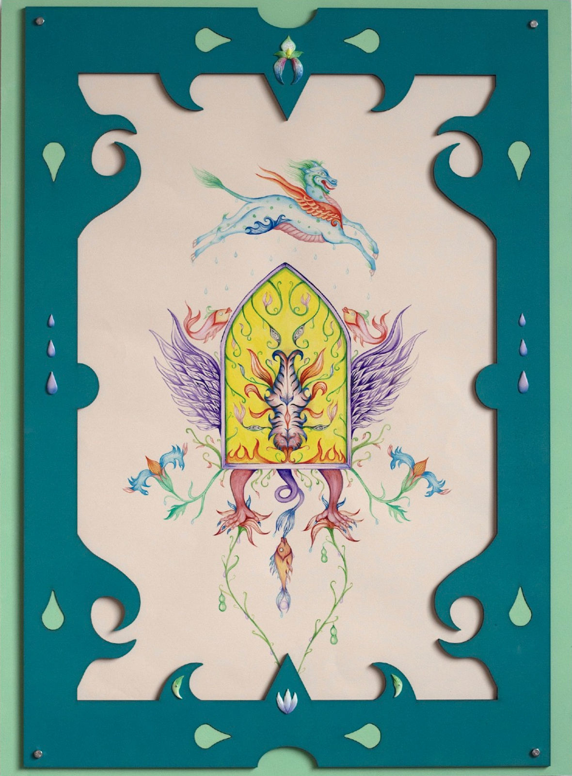 Hannah Lim, The Golden Arch Window, 2022