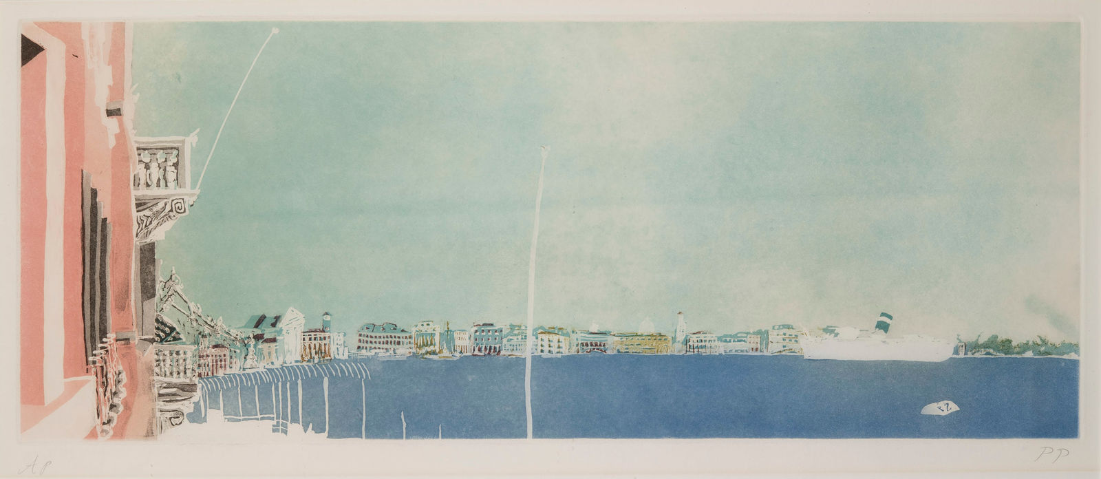 Patrick Procktor RA, Riva II , 1972