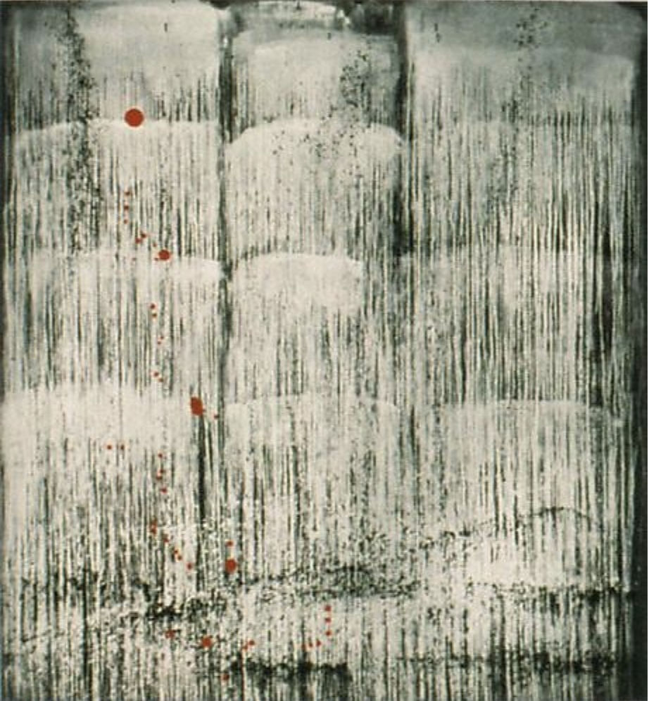Pat Steir, Blue Moon Waterfall, 1999