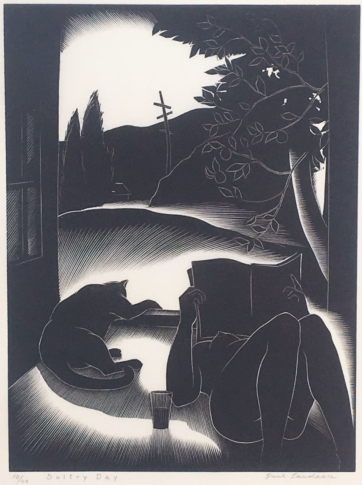 Paul Landacre, Sultry Day, 1935