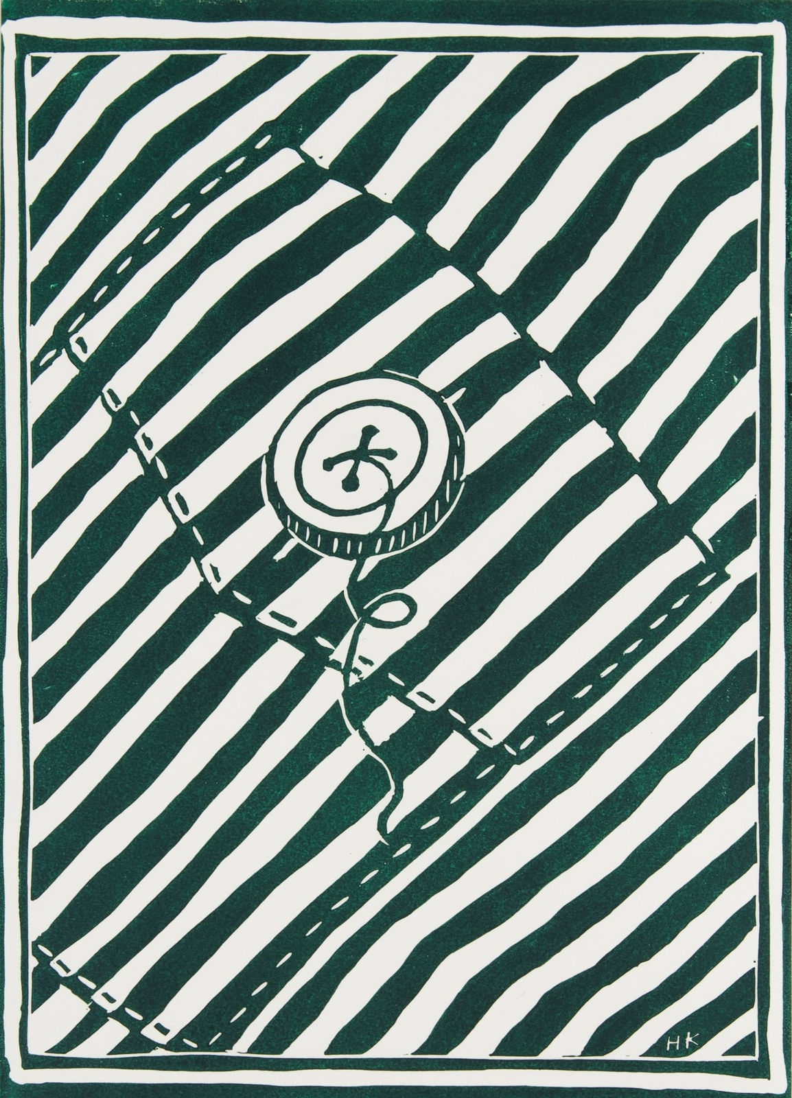 Hannah Knox, Unraveling/holding it together, 2024