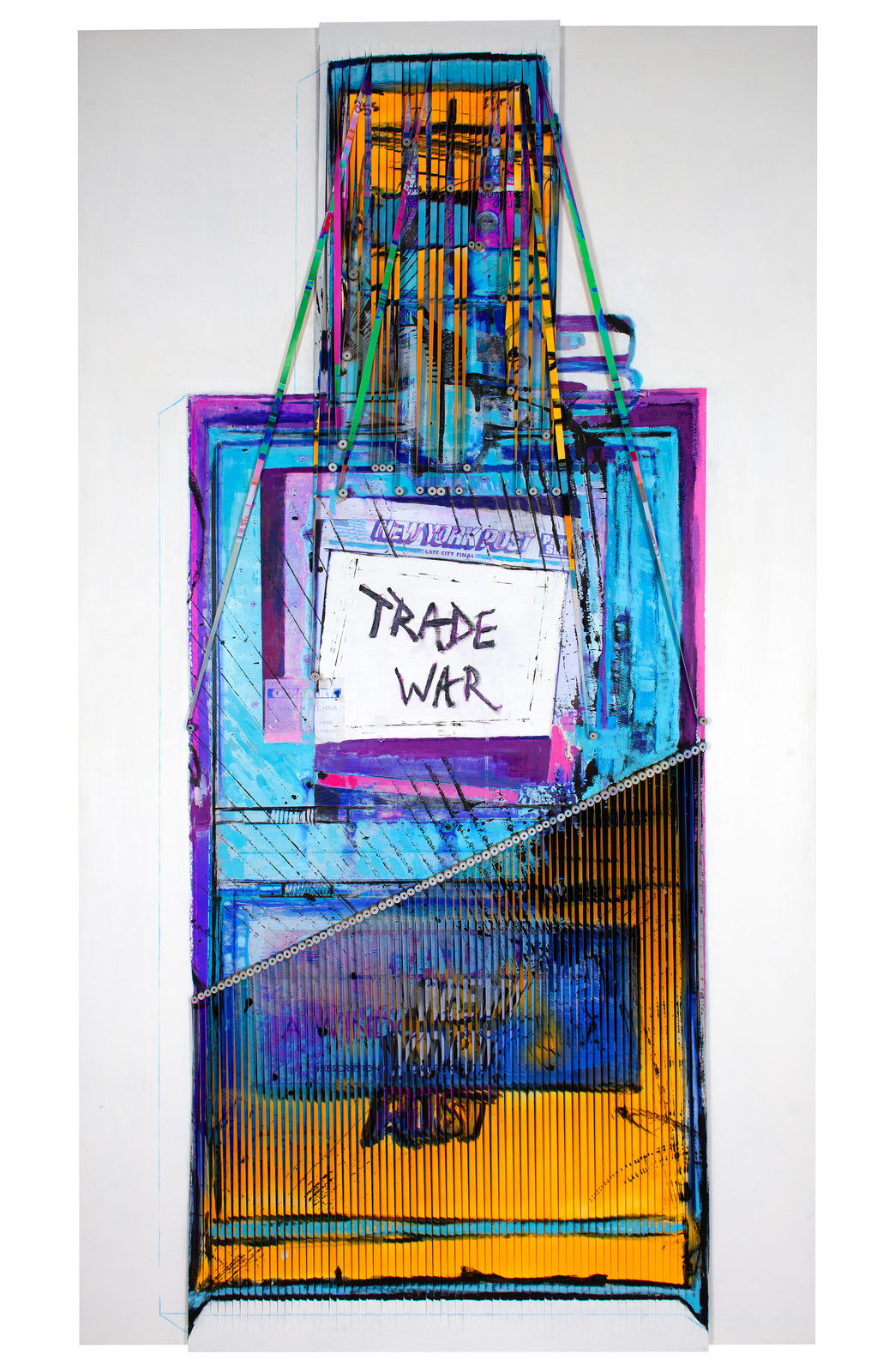 Piers Bourke, Soon To Be Removed - Mini - Pink Red