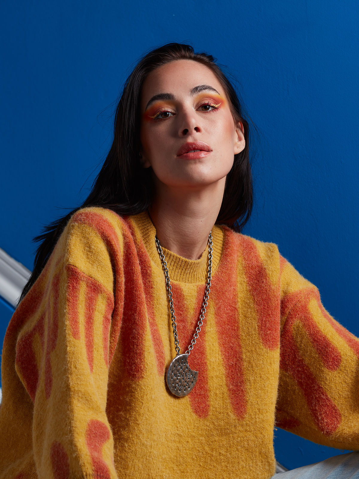 Gavin Turk, Ceremonial Biscuit, Large Pendant, 2014