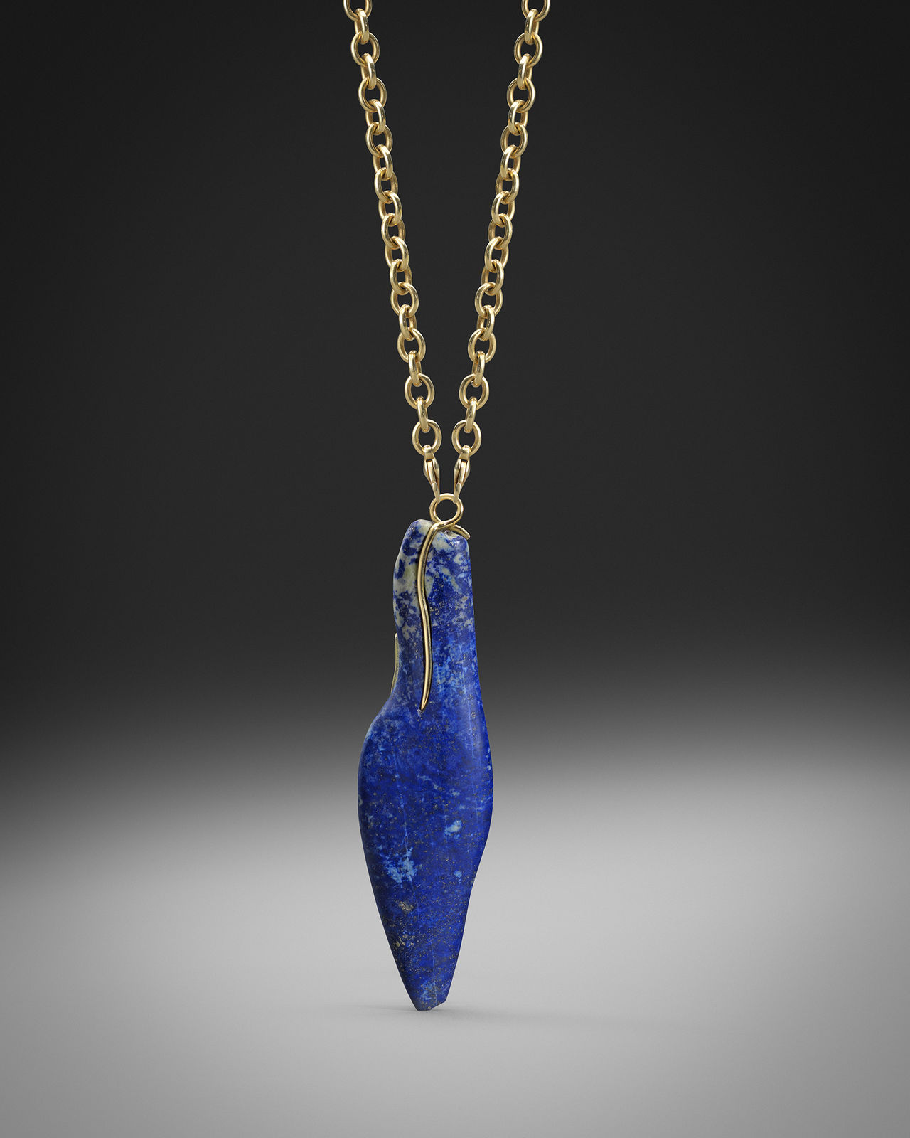 Emily Young, 'Little Lapis Goddess I' Pendant, 2016