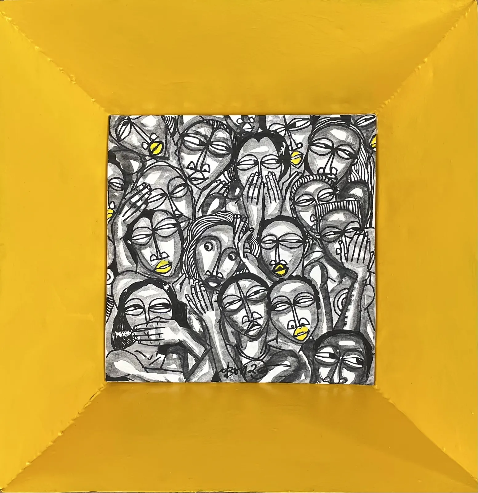 Obou Gbais, Cube Maggi Jaune #2, 2026