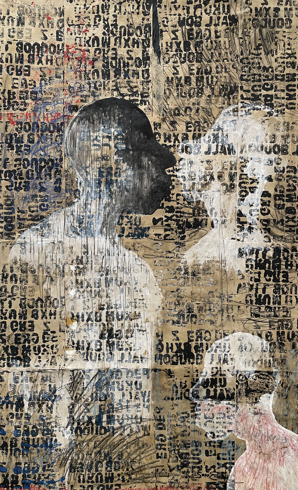 Essoh Sess, Qui Cogitat (Le penseur), 2024