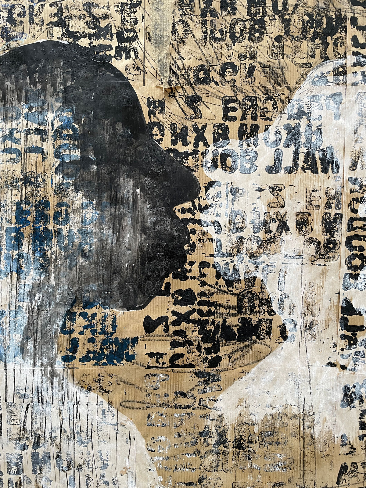 Essoh Sess, Qui Cogitat (Le penseur), 2024