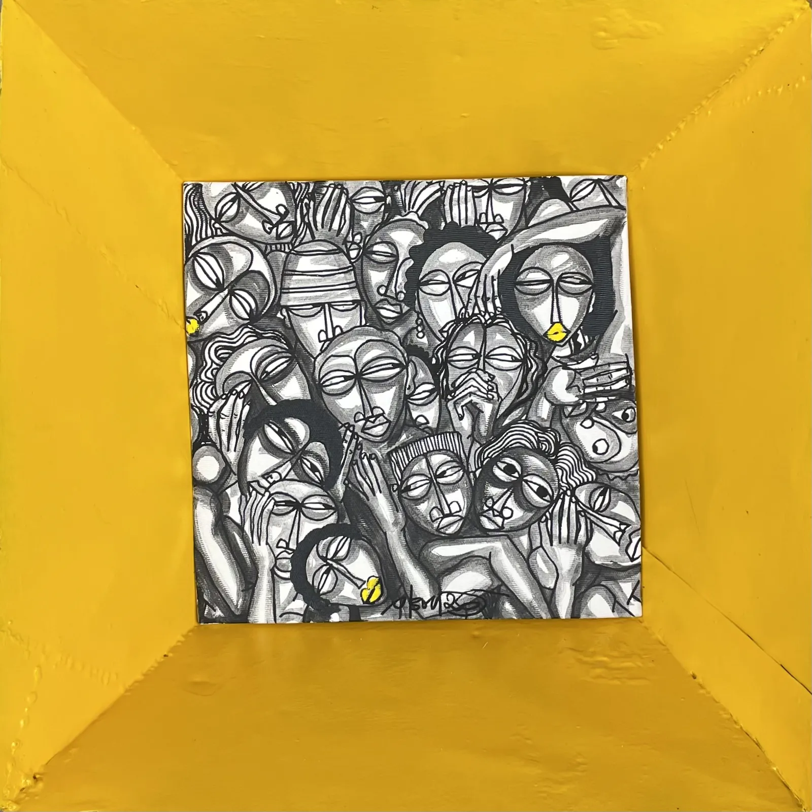 Obou Gbais, Cube Maggi Jaune #1, 2026