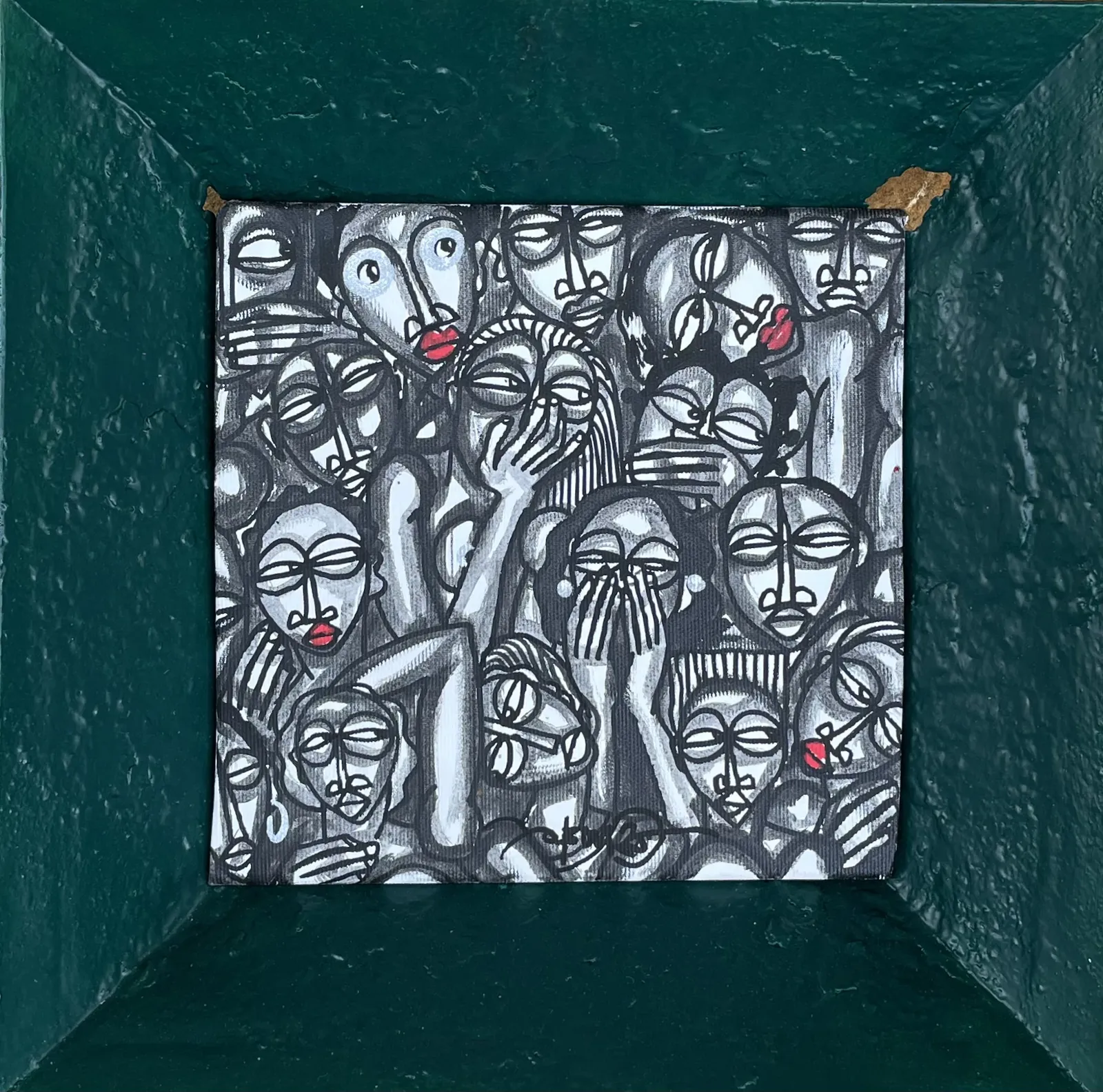 Obou Gbais, Cube Maggi Vert #1, 2026