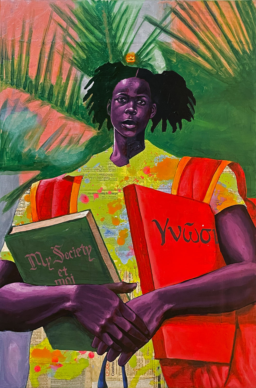 Prosper Aluu, What we carry to learn #1, 2025