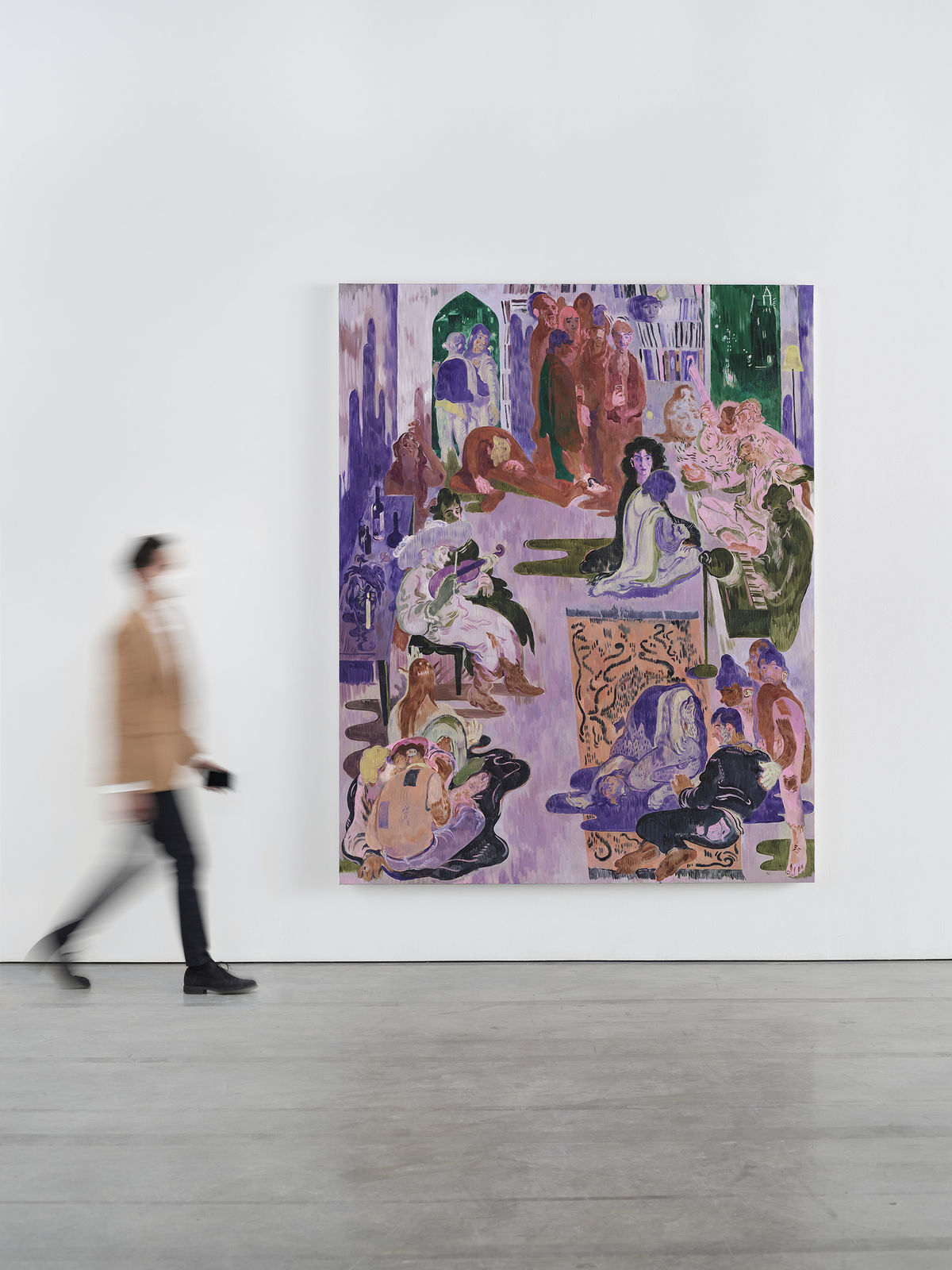 Salman Toor, Music Room, 2021