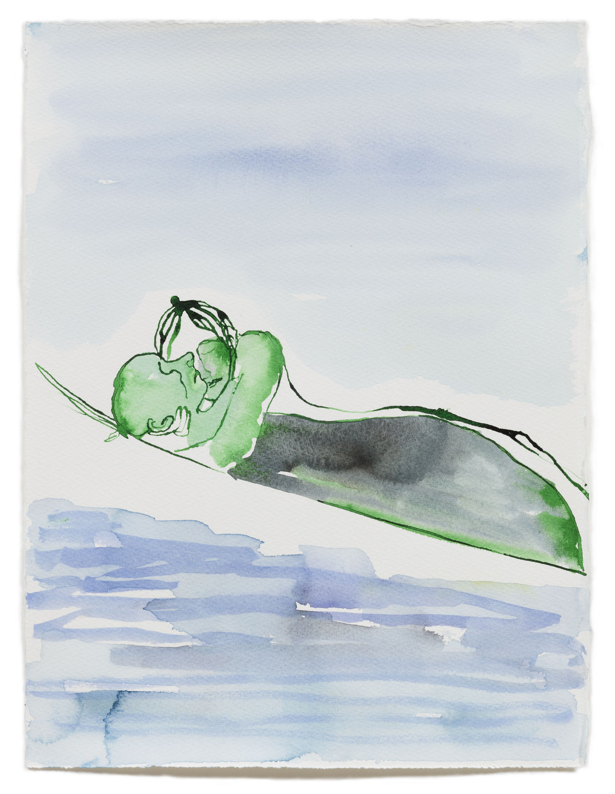 Sanya Kantarovsky, Death at Sea, 2020