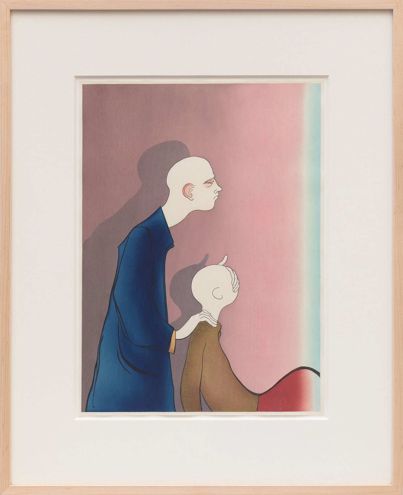 Sanya Kantarovsky, Curtain, 2019