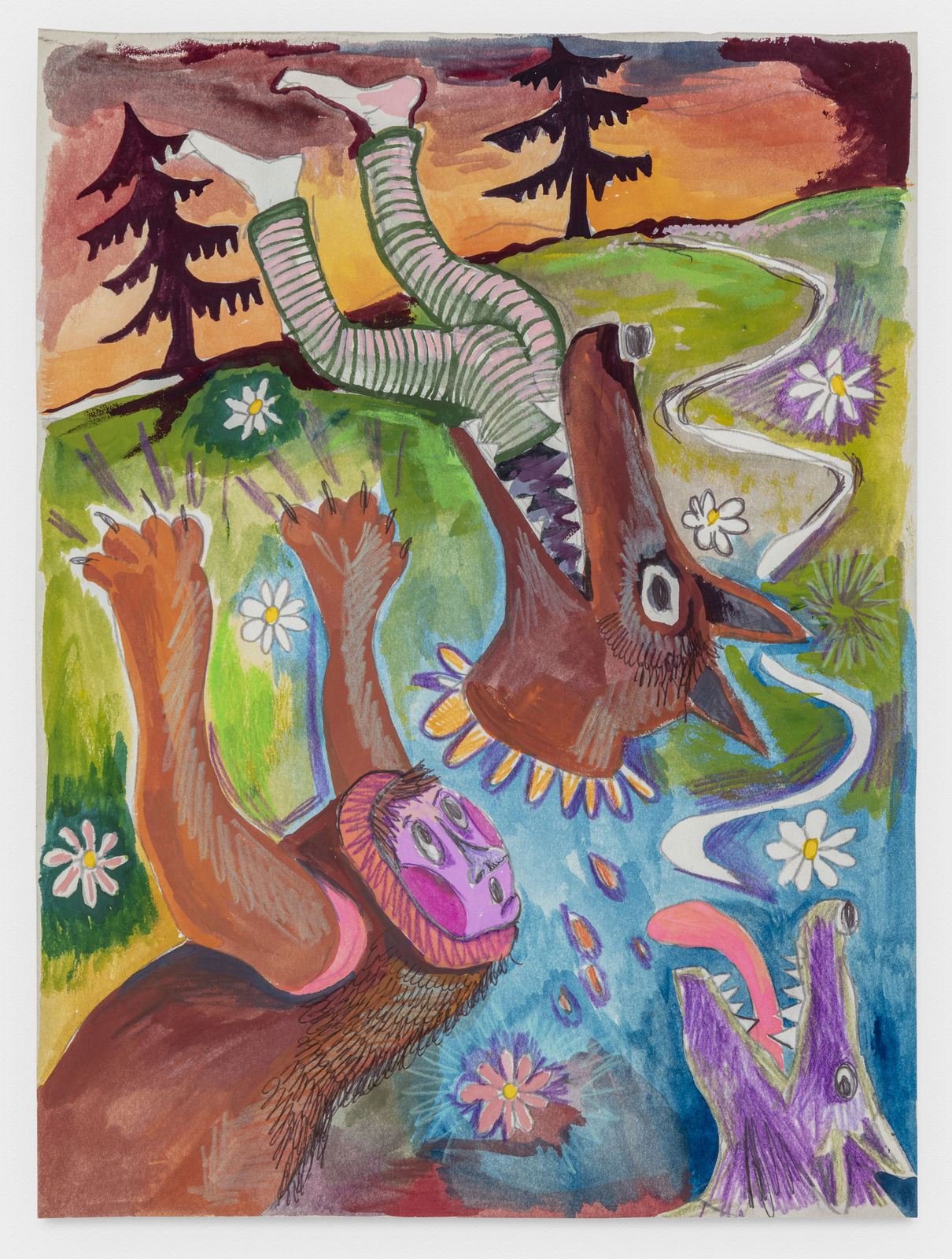 Christina Forrer, Untitled (Wolves), 2020