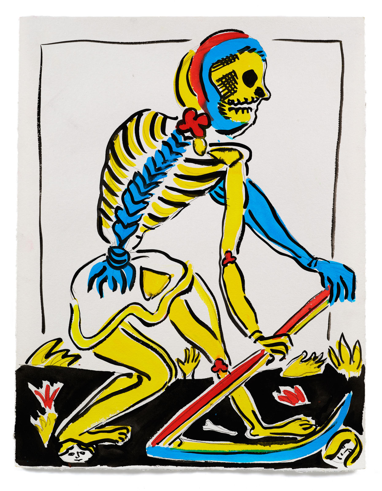 Allison Katz, The card with no name, 2020