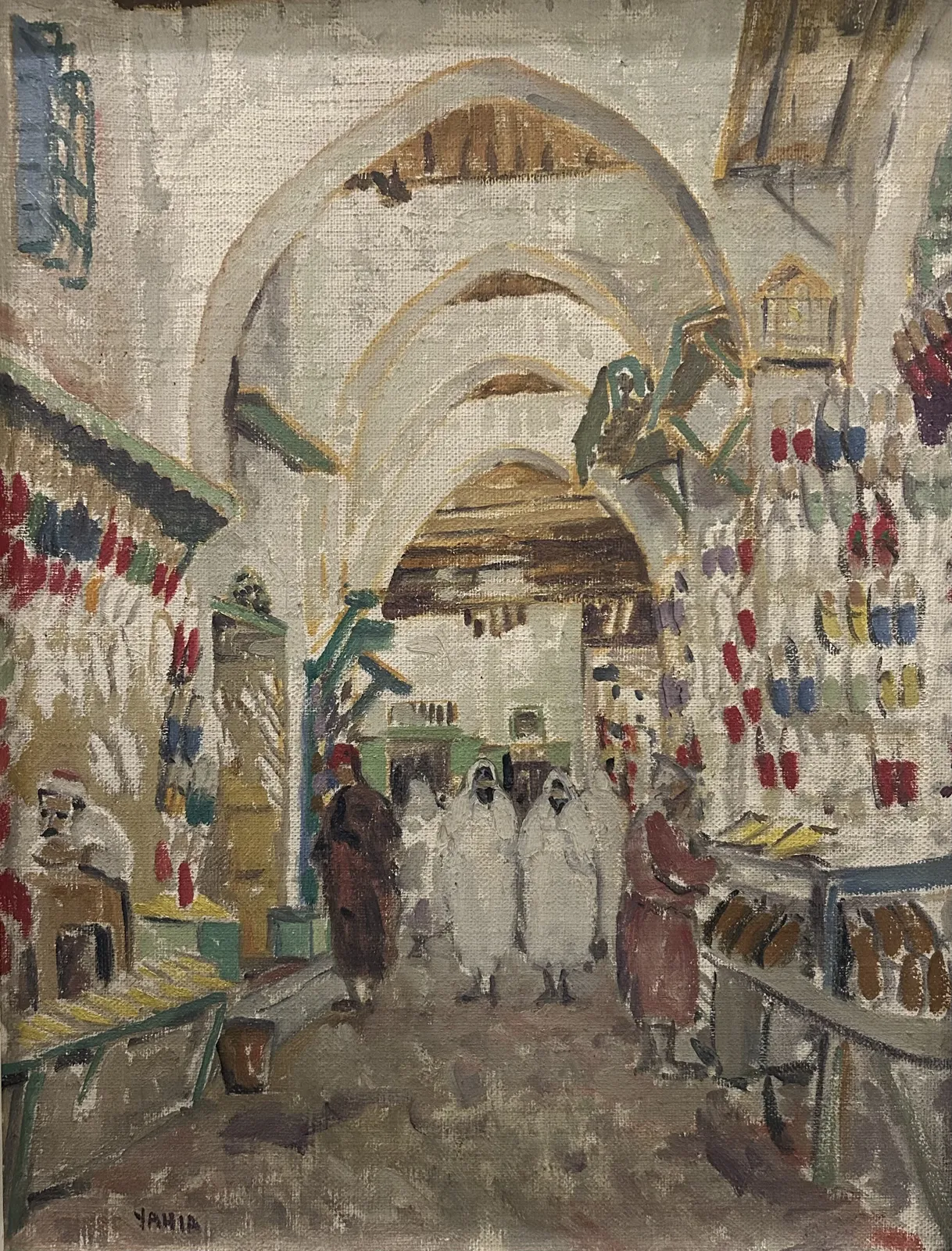 Yahia Turki, Souk El Blaghia, Circa 1940