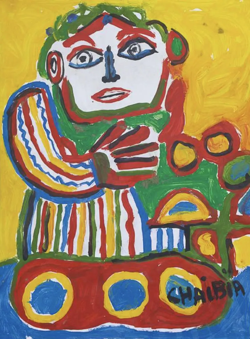 CHAIBIA TALAL , LA CUEILLETTE , 1996