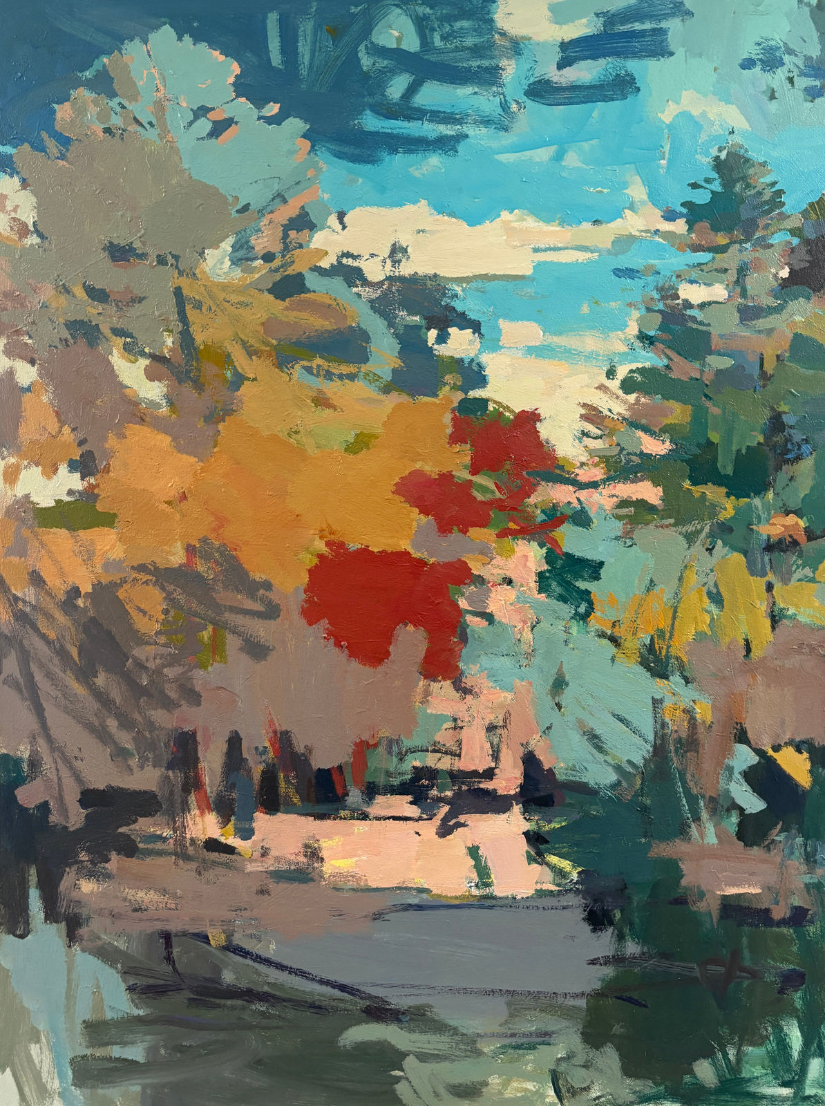 SCOTTY PEEK, Three Red, 2025