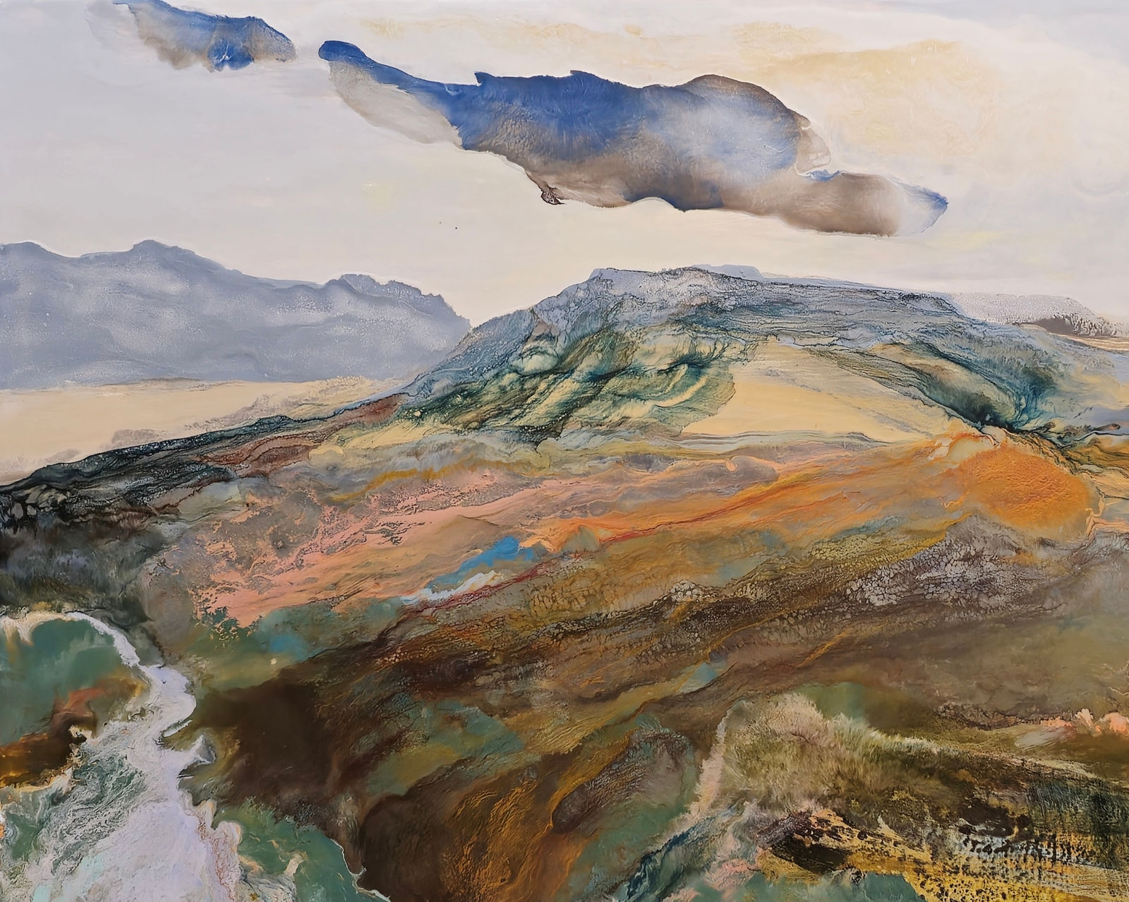 KIRK WELLER, Will-o'-the-wisp Mountain, 2024