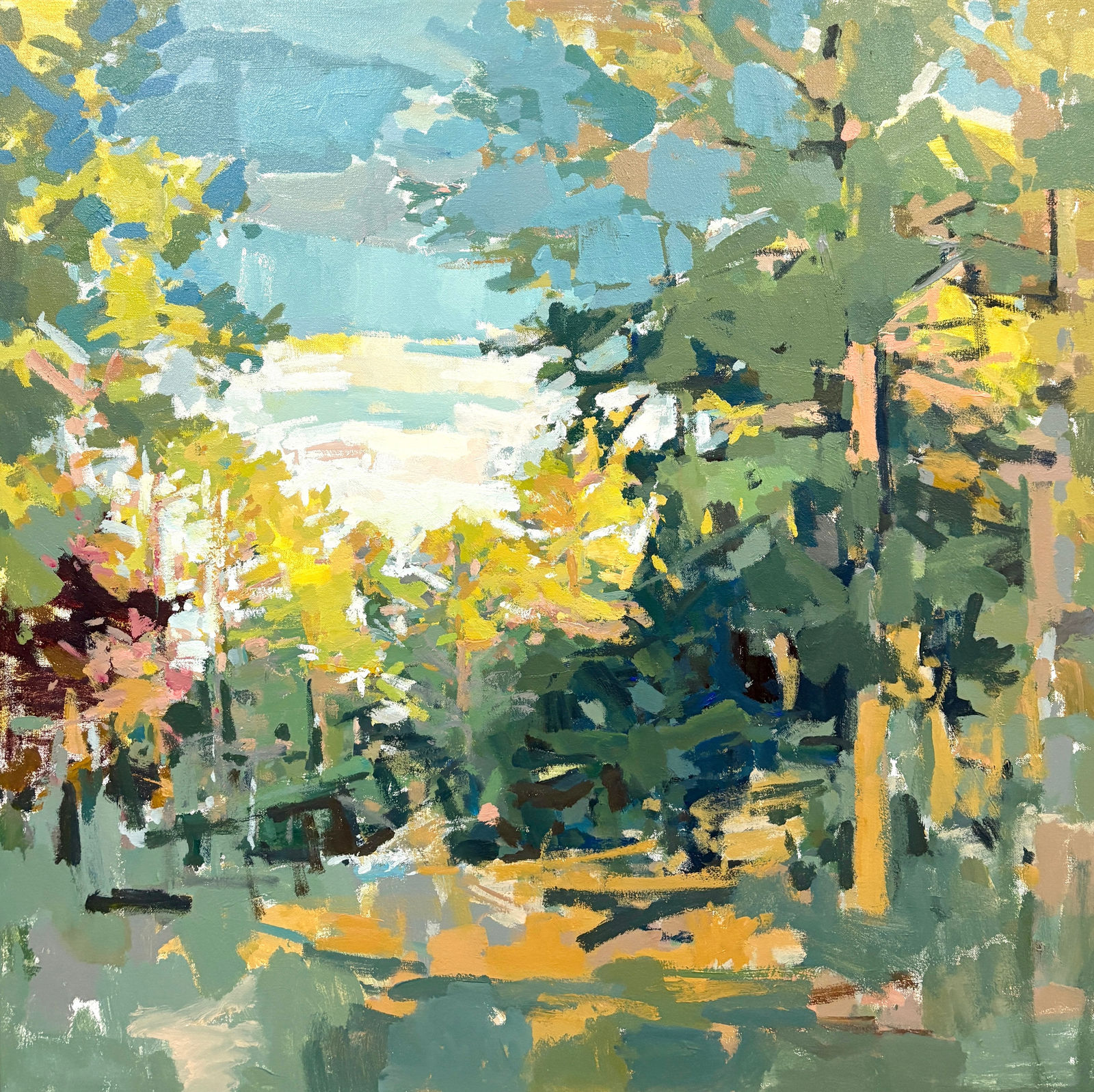 SCOTTY PEEK, Orange Patch, 2024