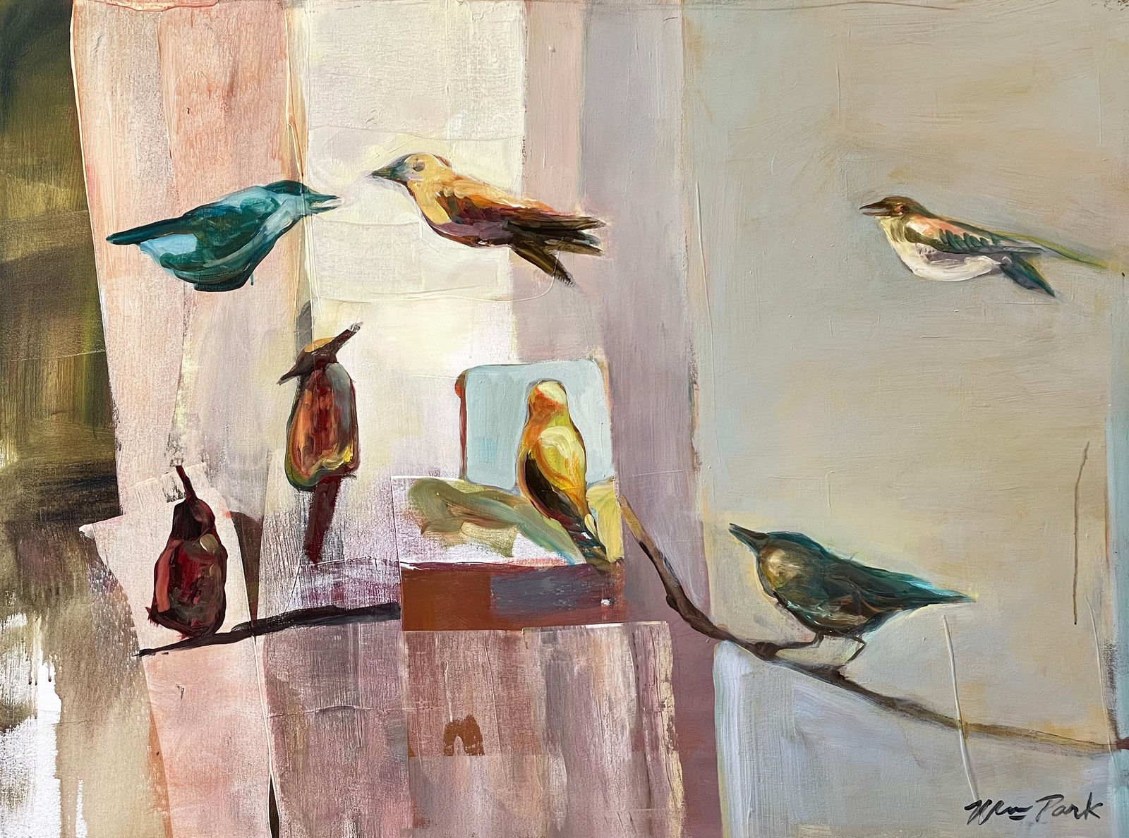 WILLIAM PARK, WAITING FOR THE BIRDS, 2023