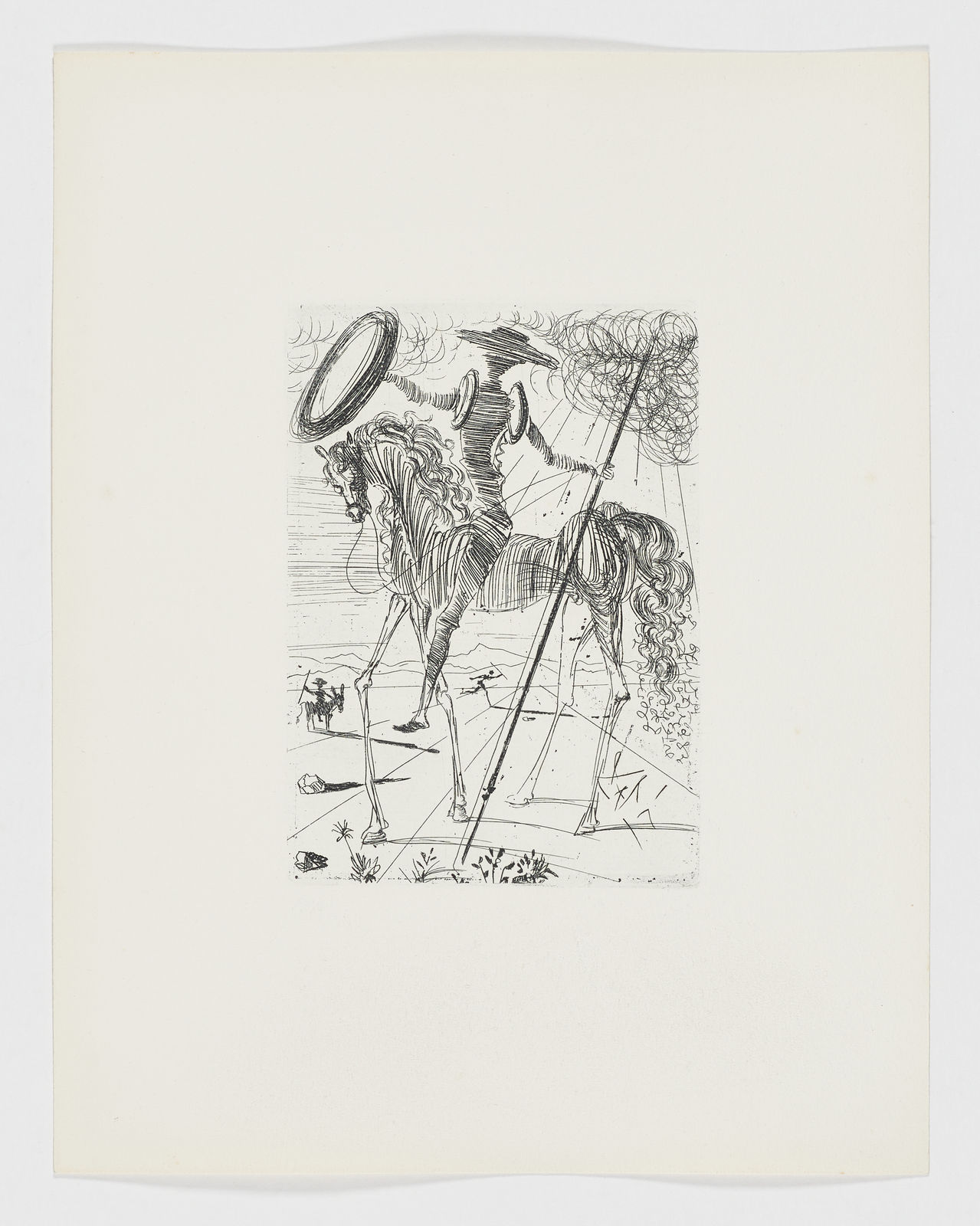Salvador Dali, Don Quixote, 1965