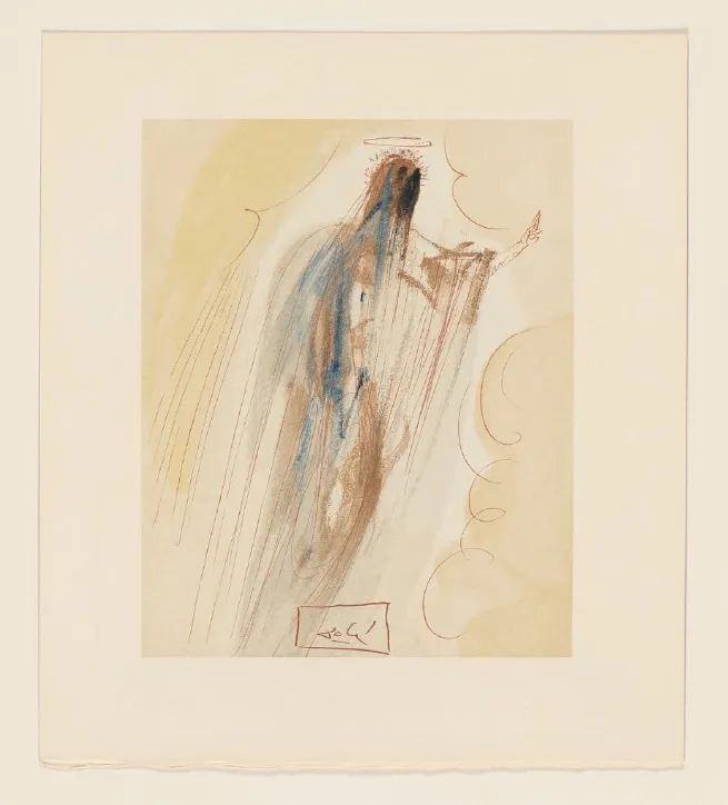 Salvador Dali, La Divina Comedia. Paraíso canto 30, 1960-1964