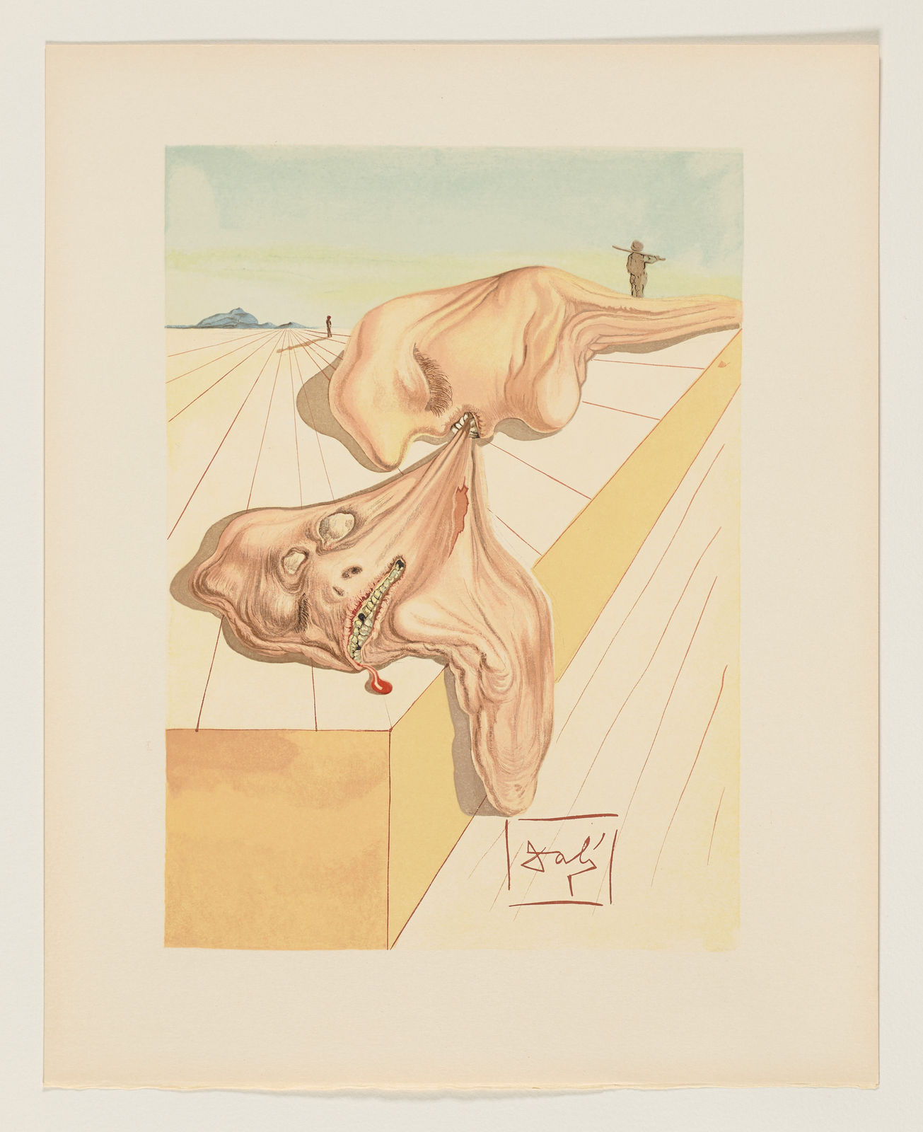 Salvador Dali, La Divina Comedia. Infierno canto 30, 1960-1964