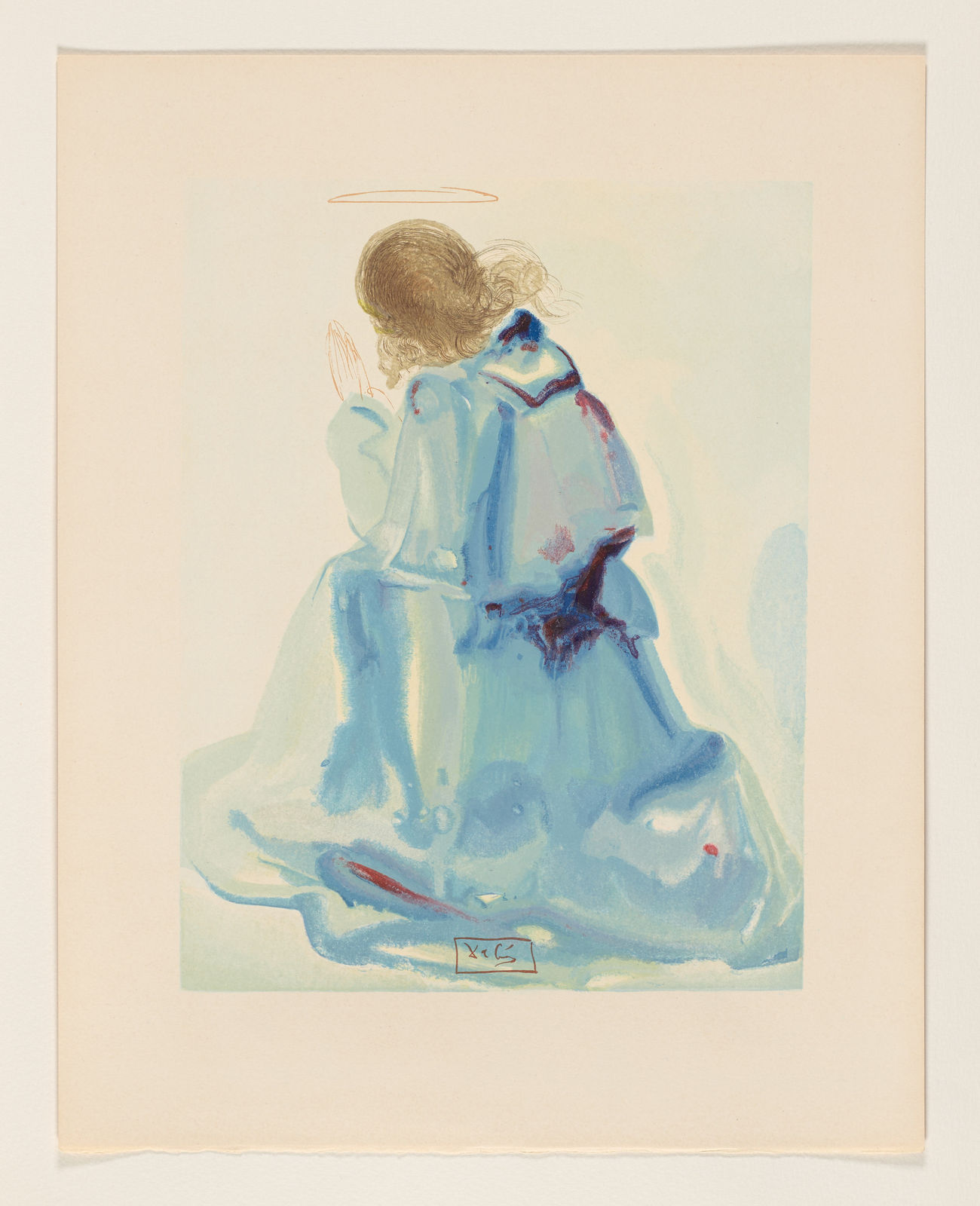 Salvador Dali, La Divina Comedia. Paraíso canto 02, 1960-1964