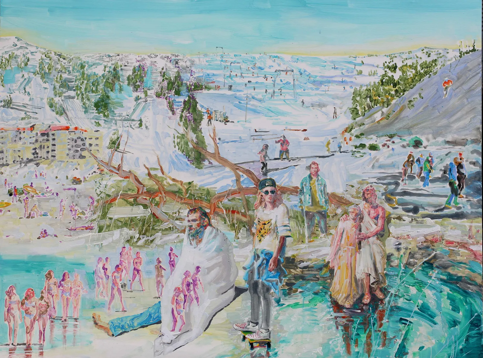 Yeo Hyun Kwon, 낯선숲의 일탈자들 (Deviators in Heteroclite Forest), 2022