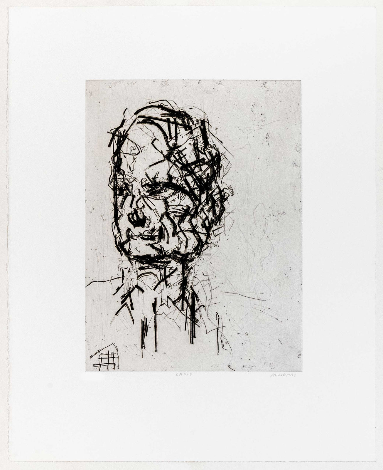 Frank Auerbach, David, 2007